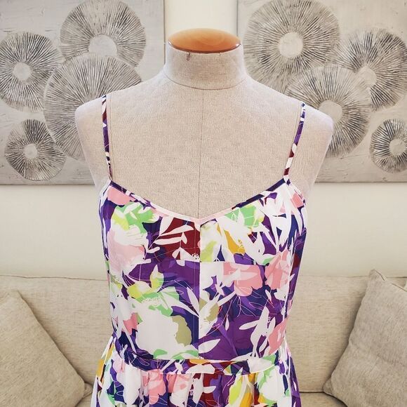J. Crew | Printed Seaside Floral Cami Dress - [size 8] - Picture 3 of 13